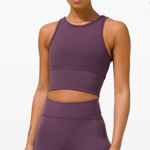 Women's Purple Crop Top